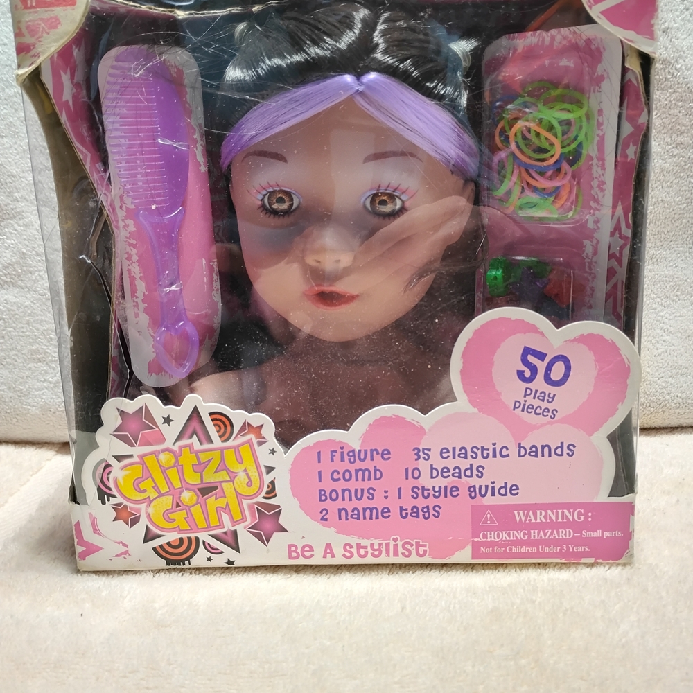 Glitzy Girl Styling Head Set With Accessories